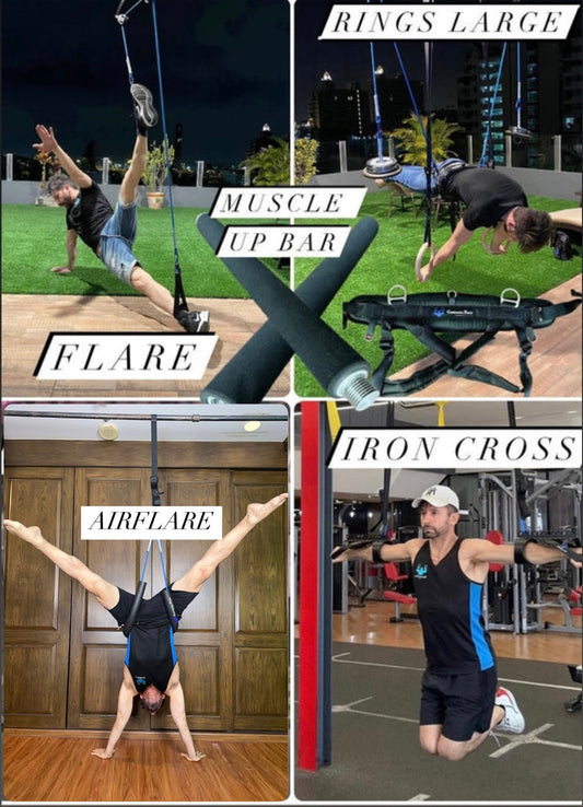 Gymnastics Forza Elite bundle All-In-One (save 182 USD) large harness