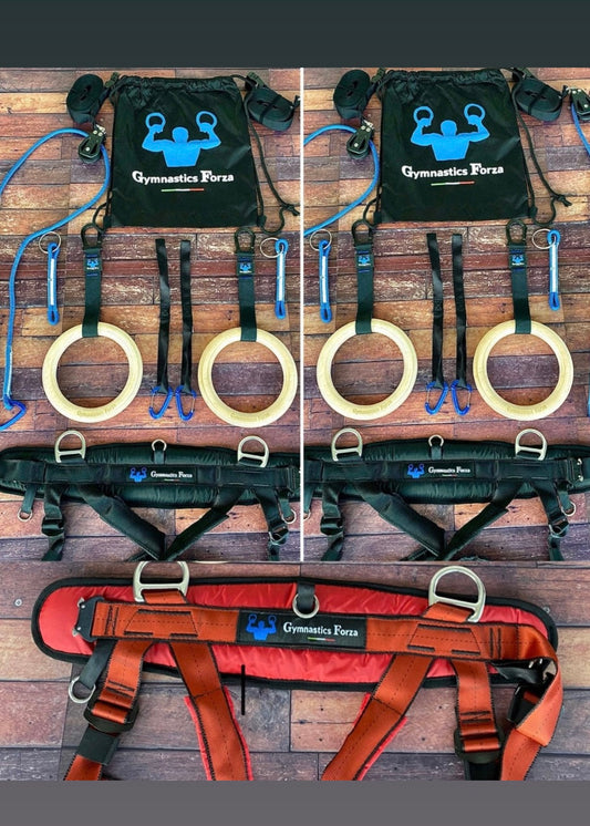Bundel 11 (Simpan 134 USD) Dua Kit Lengkap rings  sistem harness besar + 1 harness kecil