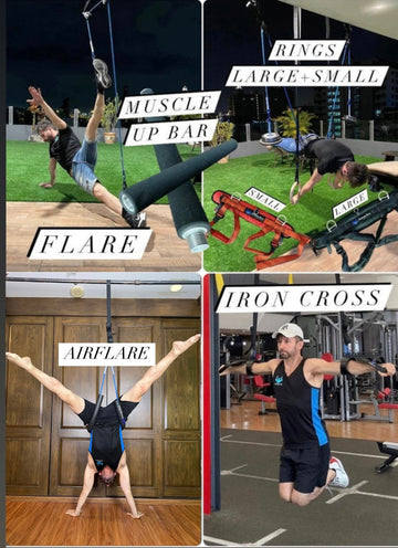 Gymnastics Forza 精英套装全合一加(节省297美元)大号和小号安全带