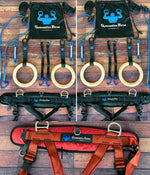 BUNDLE 11 ( SAVE 114 USD) Two  full kit rings  system Large Harness + 1 Small Harness