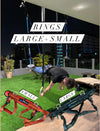 BUNDLE 2 (SPAR 75 USD) ringe & backflip system  (stor og lille sele)