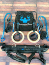 BUNDLE 9 ( SAVE 39 USD) Zwei volle Ringe system  (Large +medium harness)