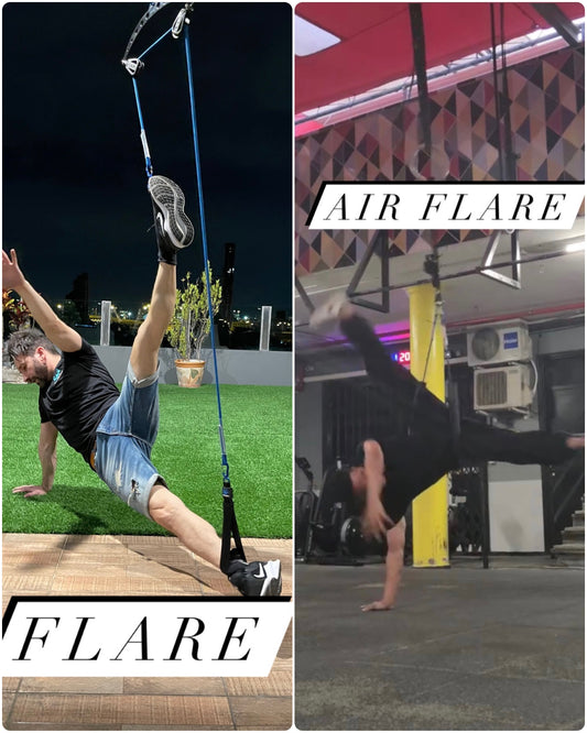 חבילה BBOY 4 (חסוך 99 דולר) air flare ,+ flare system