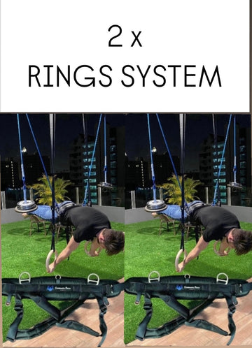 BUNDLE 10 (SAVE 39 USD) Two rings system  large Harness