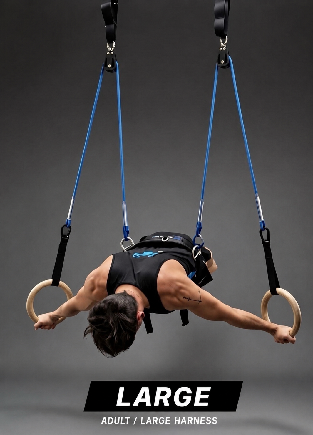 Gymnastics forza rings system dream machine