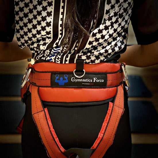 Kid/small red harness — fit