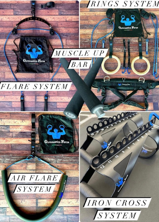 Gymnastics Forza Elite bundle All-In-One (save 172 USD) large harness