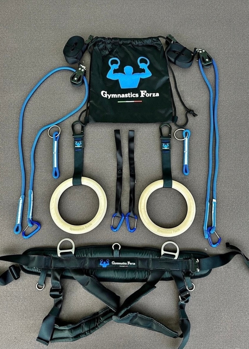 Adult athlete training with Forza Rings