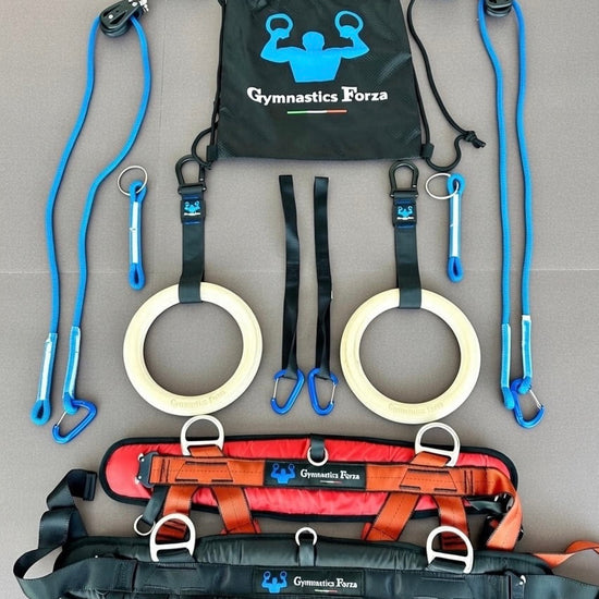 Duo Set in use — both harnesses available