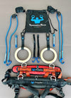Duo Set in use — both harnesses available