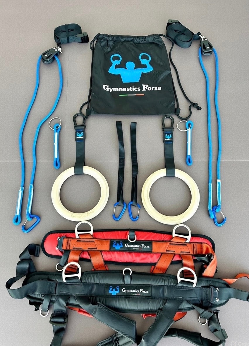 Duo Set in use — both harnesses available