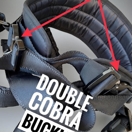Adult/large harness — detail