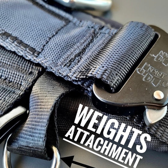 Adult/large harness — close up