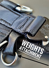 Adult/large harness — close up