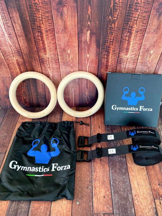 Wooden Gymnastics Rings